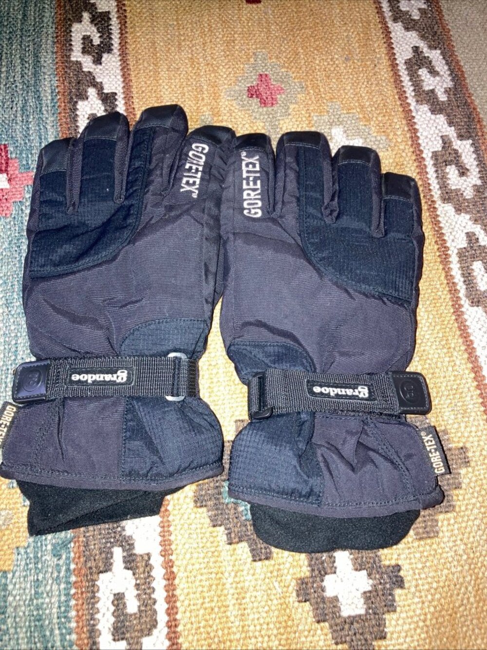 Gore-Tex Men's Snowboarding Gloves Men's XL Winter Insulated Black